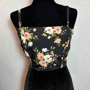 The Occasion by Old Navy Taffeta Cropped Tank Top NWT